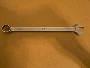 Mac Tools 18MM 12PT Metric Chrome Combination Wrench USA M18CL - Foto 1 di 9
