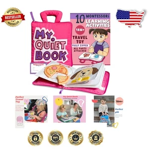 Libro attività per bambini - sicuro, morbido e perfetto per avventure in aereo - Foto 1 di 10