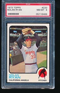 1973 Topps Nolan Ryan #220 PSA 8 - Foto 1 di 2