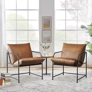 Accent Chair Living Room Chairs Accent Chairs Set of 2 Comfy Reading Chair fo... - Picture 1 of 9
