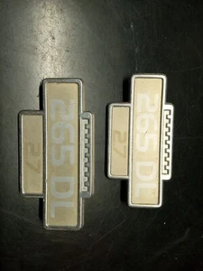 Vintage Original VOLVO 265DL 265 DL SIDE FENDER EMBLEM BADGE OEM  - Picture 1 of 13