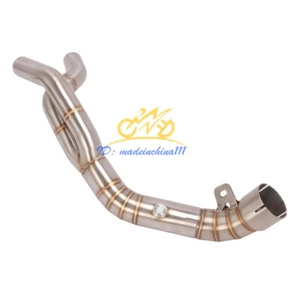 For Yamaha YZF R1 2008 2007 Exhaust Mid Link Pipe Connect Stock Muffler System - Bild 1 von 5