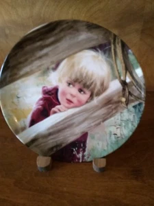 Donald Zolan "Rodeo Girl" 1990 Collectible Plate - Picture 1 of 5