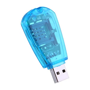 USB SIM Card Reader GSM CDMA Mobile Phone SMS Backup Copy Clone Writer NDE - Photo 1 sur 12