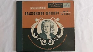 BACH “Brandenburg Concerto No. 6 In B-Flat” - RCA Victor Set #DM 1211 - Imagen 1 de 4