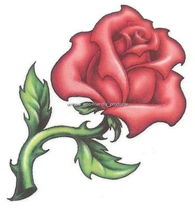¡ROSA ROJA TRIBAL ¡¡¡Impresionante!!! Tatuaje Temporal MUY SEXY VER DESCRIPCIÓN PARA TALLA - Imagen 1 de 1