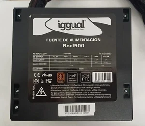FUENTE DE ALIMENTACION IGGUAL REAL500 - Imagen 1 de 1