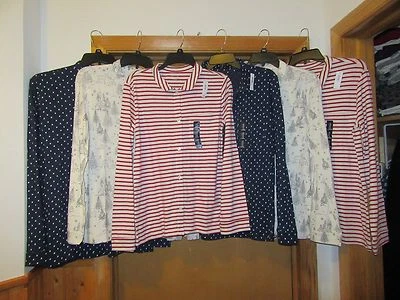 Gap Body Sleep Tops size  ,SM Long Sleeve Button front 60% cotton 40% modal NW - Image 1 of 4