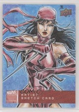 2018-19 Upper Deck Marvel Annual Sketch Cards 1/1 Erwin Ropa #SKT Auto a2v
