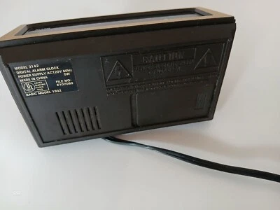 Despertador digital vintage avançado, relógio - Imagem 1 de 4