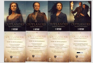 2022 Cryptozoic Outlander Season 5 4-Card Promo Set P4 P3 P2 P1 029/299 - Picture 1 of 1