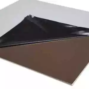 Stainless Steel Sheet Plate Splashback 0.9mm grade 304 protection bespoke cuts - Picture 1 of 3