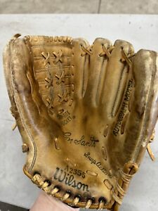 Vintage WILSON Ron Santo Baseball Glove Autograph Model A2355 Left 10" Korea