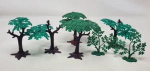 Lot Of Toy Trees Foliage Standing Pieces 3-4" - Picture 1 of 9
