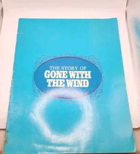The Story of Gone With The Wind 1967 Movie Re-Release Program Book Bob Thomas - Picture 1 of 2