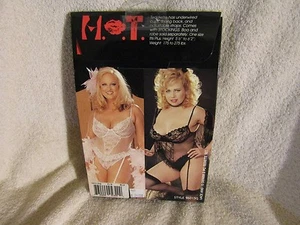 H.O.T. Plus Size 2 pc Black Teddy and Stockings - Picture 1 of 1