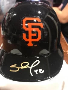 Pablo Sandoval Signed San Francisco Giants Mini Helmet AMSM - Picture 1 of 5