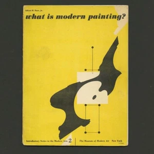 1946 Alfred H. Barr Jr. WHAT IS MODERN PAINTING? MoMA book w/ György Kepes Cover - Imagen 1 de 6