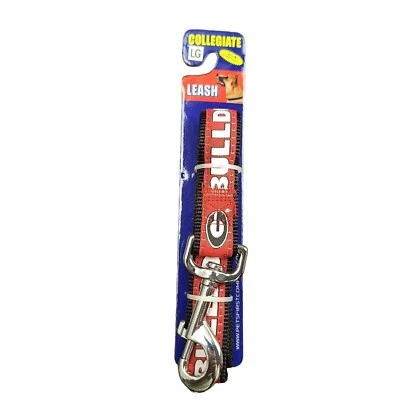 UGA Size L Pets First Dog Leash Collegiate 1 in by 6 ft Pet Lead UGA Bulldogs - Image 1 of 2