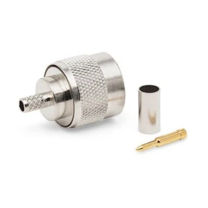 N-TYPE CRIMP TYPE PLUG 6MM FOR RG58 - Picture 1 of 2