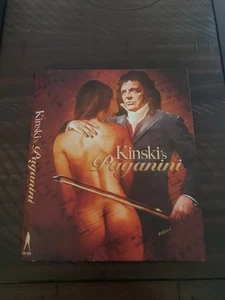 Kinski's Paganini SLIPCOVER ONLY NO MOVIE Vinegar Syndrome OOP - Picture 1 of 2