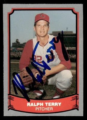 1988 Pacific Legends Baseball #64 Ralph Terry Signed Autograph (no COA) *e1 - Image 1 of 2