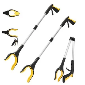 Grabber Reacher Tool - 32” Reacher Grabber Tool with Strong Yellow (Pack of 2) - Picture 1 of 7