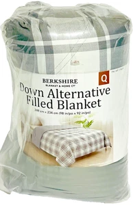 Berkshire Fischgrät Daunendecke alternativ gefüllt Queen Size - Bild 1 von 3