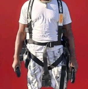 API Outdoors Black Safety Harness Security Strap Model #APIFBSH 350 lb - Picture 1 of 6
