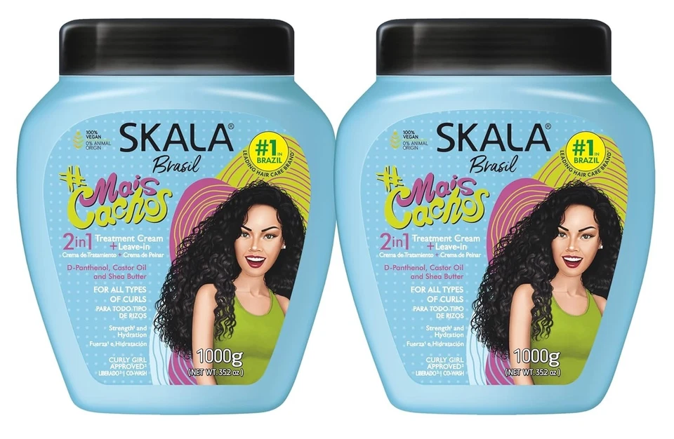 SKALA 2 in 1 Hair Treatment Conditioner Curly Hair / Expert 35.2oz 2 Pack - Image 1 of 1