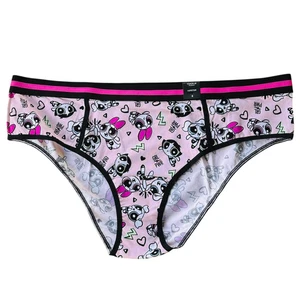 Bragas Torrid Plus Talla 2 Powerpuff Niñas Rosa tiro medio Hipster 2X Nuevas - Imagen 1 de 3