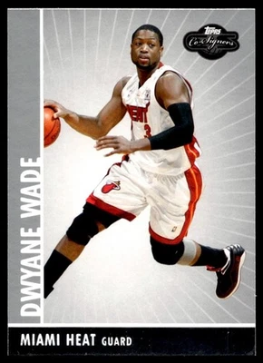 2008-09 Topps Co-Signers Dwyane Wade Miami Heat #33 A42 - Image 1 of 2