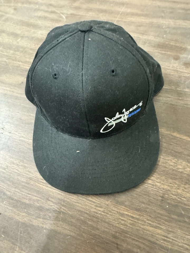 FIRMADO John Force Racing NHRA Juvenil Sombrero/Gorra Ajustable Foto 1 de 4