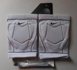 Nike Hyper Elite Volleyball Knee Pads Adult Unisex M/L White/Black - Picture 1 of 9