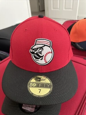 Cincinnati Reds MLB New Era 59FIFTY Hat Size 7 - Image 1 of 4