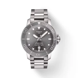 Montre homme Tissot Seastar 1000 Powermatic 80 43 mm neuve T120.407.11.081.01 - Photo 1/3