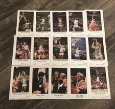 1979 SAN ANTONIO SPURS POLICE COMPLETE SET (15) GEORGE GERVIN, JAMES SILAS+