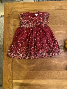 Vestido forrado con parche de calabaza para niñas - Imagen 1 de 5
