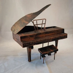 Vintage Grand Piano Metal Music Box - A Good-Art Creation - Hong Kong - Works - Picture 1 of 12
