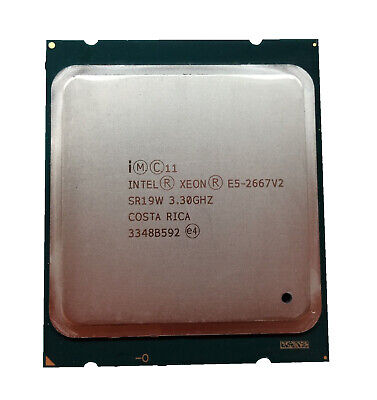 Intel Xeon Procesador E5-2667V2 SR19W 8 Núcleos 3.30GHz CPU Procesador CM806350128730 • 38.14€
