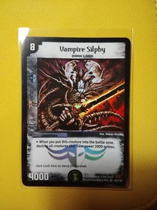 2004 Duel Masters Trading Card VAMPIRE SILPHY #64/110 Rare Holo Foil - Picture 1 of 2