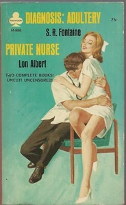 Midwood 34-886 Diagnosis: Adultery S.R. Fontana & Private Nurse Lon Albert RARE - Picture 1 of 2