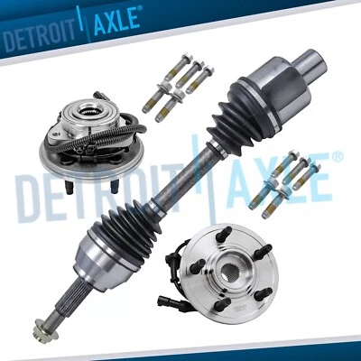 Eje delantero derecho CV + cojinetes de cubo de rueda para Explorer Mountaineer 2002-2005 Foto 1 de 4