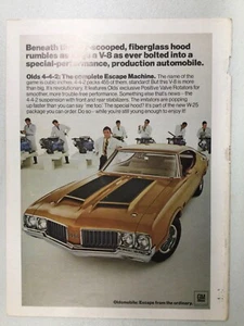 442Adv67 Vintage Advertisement 1970 Oldsmobile 442 Coupe January 1970 - Picture 1 of 1