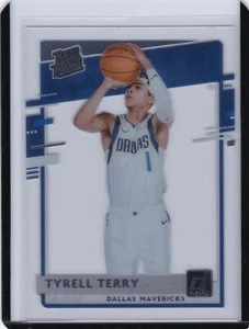2020-21 Clearly Donruss Base Rated Rookie #57 Tyrell Terry - Mavericks - Picture 1 of 1
