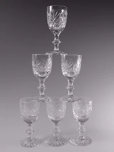 EDINBURGH Crystal - IONA Cut - Liqueur Glasses - Set of 6 - Picture 1 of 2