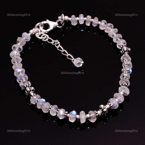 VALENTINO Regalo anniversario per lei bracciale perle arcobaleno bianco naturale argento 925