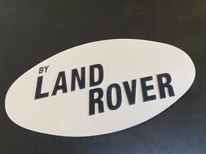 Early Range Rover tailgate oval badge - Foto 1 di 4