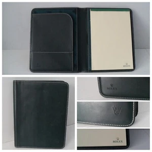 Rolex Portfolio - Beautiful ROLEX Green Leather - Authentic - BRAND NEW - Picture 1 of 18
