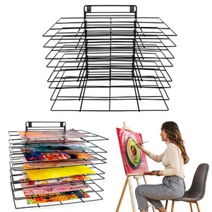 ODOXIA Art Drying Rack Hanging for Classroom | Small Hangable Paint Drying Ra... - Picture 1 of 8